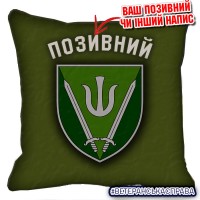 Декоративна подушка 160 ОМБр олива