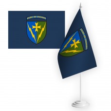 Настільний прапорець 164 РТБр синій