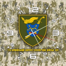Годинник 17 армійський корпус піксель