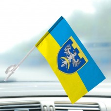 Автомобільний прапорець 186 батальйон територіальної оборони 123 ОБрТРО