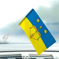 Автомобільний прапорець 225 зенітний ракетний полк емблема