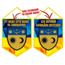 Вимпел 229 окремий батальйон логістики
