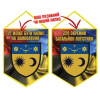 Вимпел 229 окремий батальйон логістики Combo