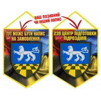 Вимпел 239 центр підготовки підрозділів новий шеврон Combo