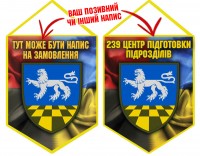 Вимпел 239 центр підготовки підрозділів новий шеврон Combo
