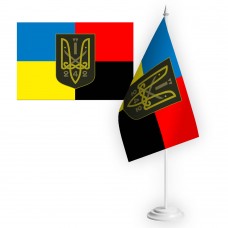 Настільний прапорець 242 окремий батальйон ТРО Combo
