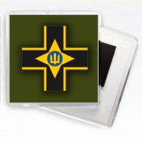 Магнітик 28 ОМБр емблема олива