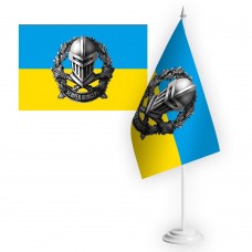 Настільний прапорець 3 окрема важка механізована Залізна бригада емблема