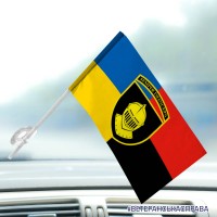 Автомобільний прапорець 3 Окрема Танкова Бригада Combo