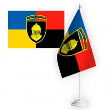 Настільний прапорець 3 Окрема Важка Механізована Залізна Бригада Combo