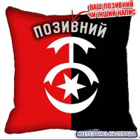 Декоративна подушка 30 ОМБр емблема