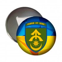 Магнітик-відкривачка 31 ОМБр з девізом