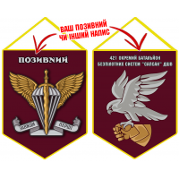 Вимпел 421 ОББпС емблема САПСАН ДШВ