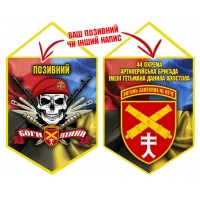 Вимпел 44 ОАБр череп в береті Combo
