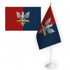 Настільний прапорець 60 ОАБр два кольори