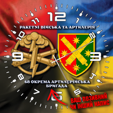 Годинник 68 ОАБр та знак РВіА Combo
