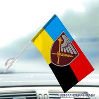 Автомобільний прапорець 7 корпус десантно-штурмових військ Combo