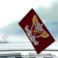 Автомобільний прапорець 7 корпус десантно-штурмових військ знак