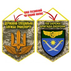 Вимпел 756 полк охорони ДССТ піксель