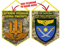 Вимпел 756 полк охорони ДССТ піксель