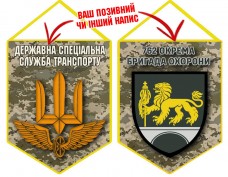 Вимпел 762 окрема бригада ДССТ піксель