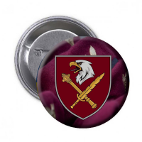 Значок 8 корпус ДШВ марун