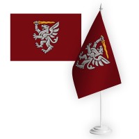 Настільний прапорець 80 ОДШБр емблема