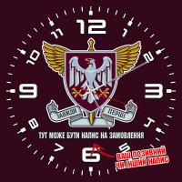 Годинник 82 ОДШБр знак напис на замовлення