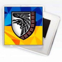Магнітик 93 ОМБр вишиванка