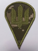 Десантно Штурмові Війська України польовий шеврон (піксель)