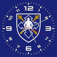 Годинник Командування Сил Логістики ЗСУ варіант синій