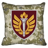 Декоративна подушка 199 Навчальний Центр ДШВ (піксель)