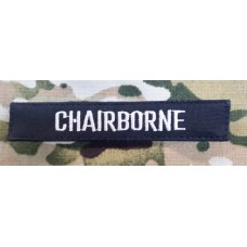 Нашивка Chairborne (чорна)