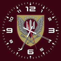Годинник Командування ДШВ (марун)