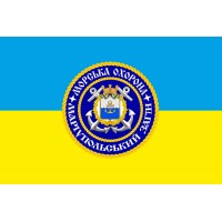 Прапор Морська Охорона ДПСУ Маріупольский Загін (жовто-блакитний)