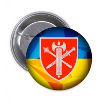 Значок ВСП Головне Управління (жовто-блакитний)