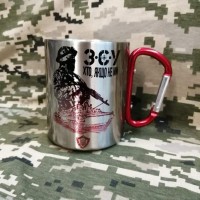 Термочашка з принтом ЗСУ Хто, якщо не ми