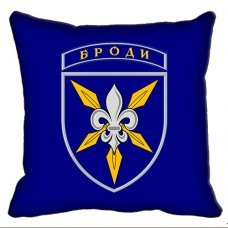 Декоративна подушка 16 Окрема Бригада Армійської Авіації (синя)
