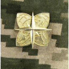 Емблеми на комірець Військово-Топографічна Служба (пара)