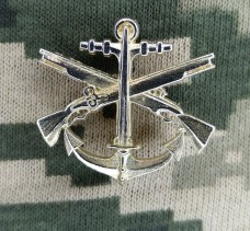 Емблема на комірець Морська Піхота (нового затвердженого зразка)