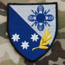Нарукавний знак 57 окремий полк зв'язку (кольоровий варіант)
