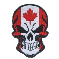 Нашивка прапор Канади (череп)
