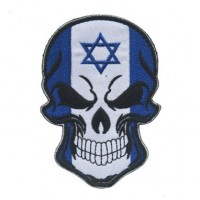 Нашивка прапор Ізраїлю (череп)