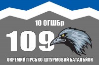 Прапор 109 окремий гірсько-штурмовий батальйон 10 ОГШБр