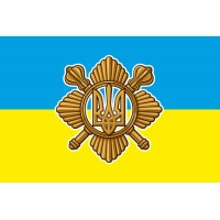 Прапор Окремий президентський полк імені гетьмана Богдана Хмельницького 