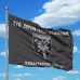 Прапор 128 Окрема Гірсько-Штурмова Закарпатська Бригада (темно сірий)