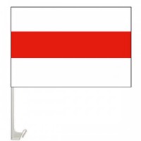 Автомобільний прапорець Білорусі біло-червоно-білий 