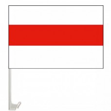 Автомобільний прапорець Білорусі біло-червоно-білий 
