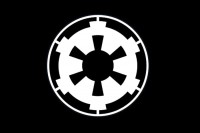 Прапор Galactic Empire (Імперський флаг) Чорний