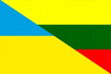 Купить Прапор дружби Україна - Литва в интернет-магазине Каптерка в Киеве и Украине